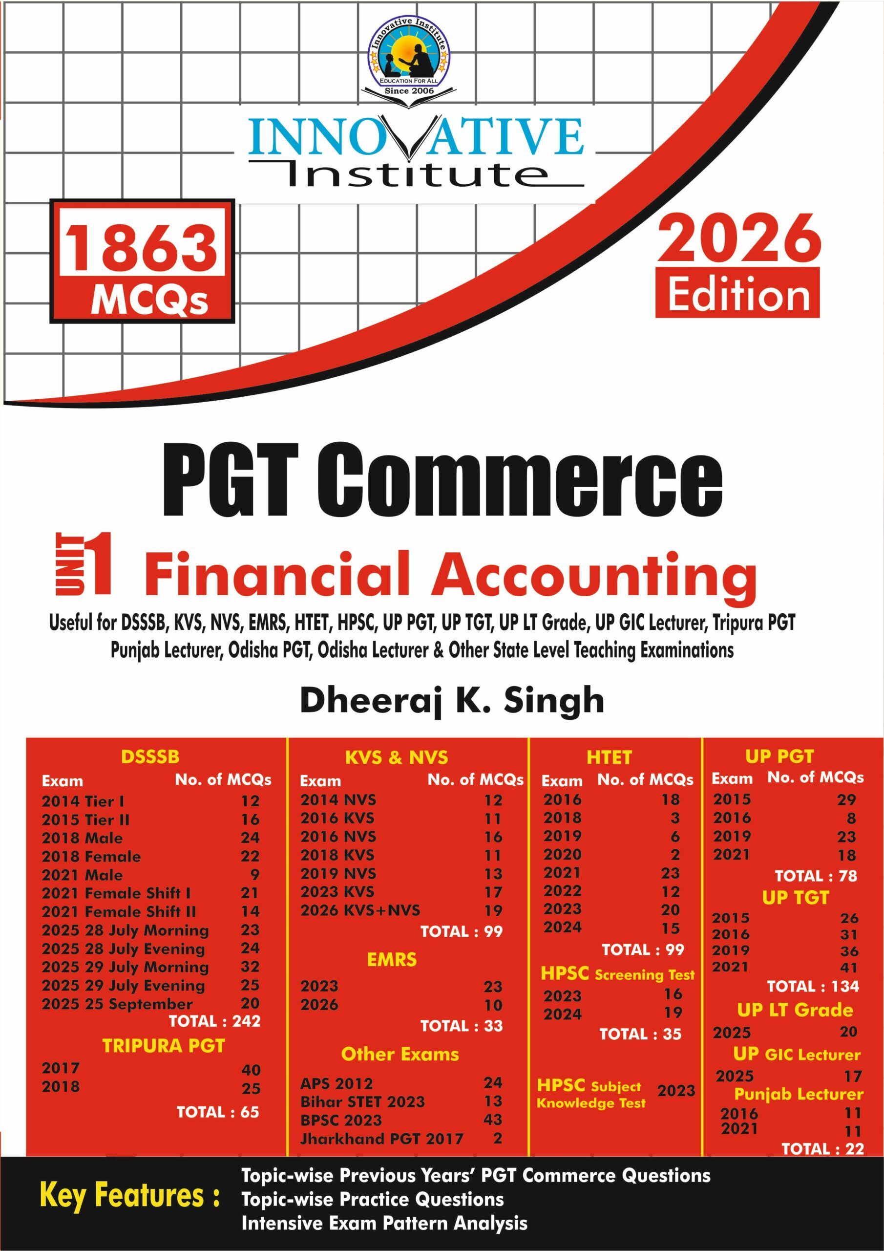 PGT Commerce - Financial Accounting